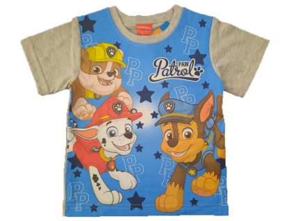 Tričko s krátkym rukávom Paw Patrol (Veľkosť 122)