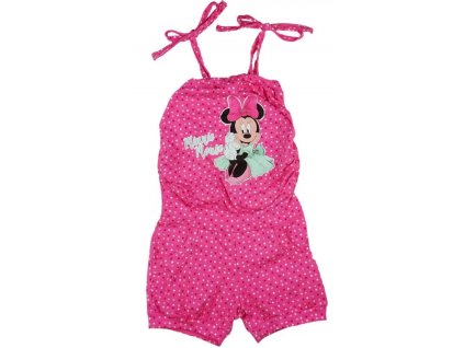 Letný dievčenkský overal Minnie (Veľkosť 116)