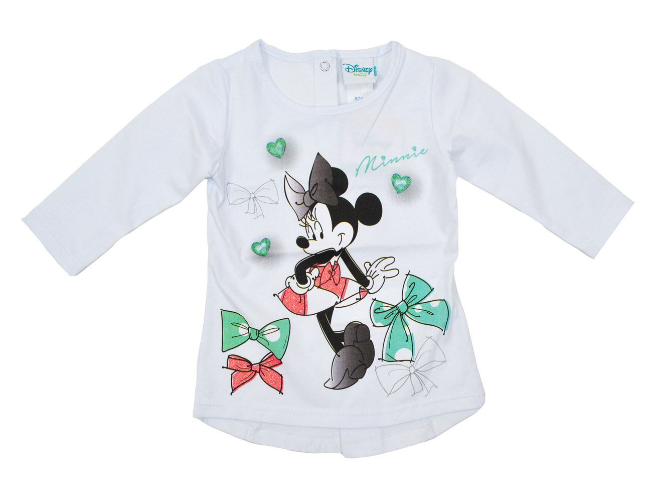 Tričko s dlhým rukávom Minnie Veľkosť: 86