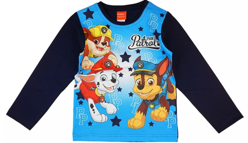 Tričko s dlhým rukávom Paw Patrol Veľkosť: 92