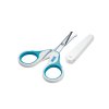 Detské zdravotné nožnice s krytom NUK (Farba Modré)