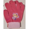 Pletené rukavice Paw Patrol Girl (Farba Bledoružové)