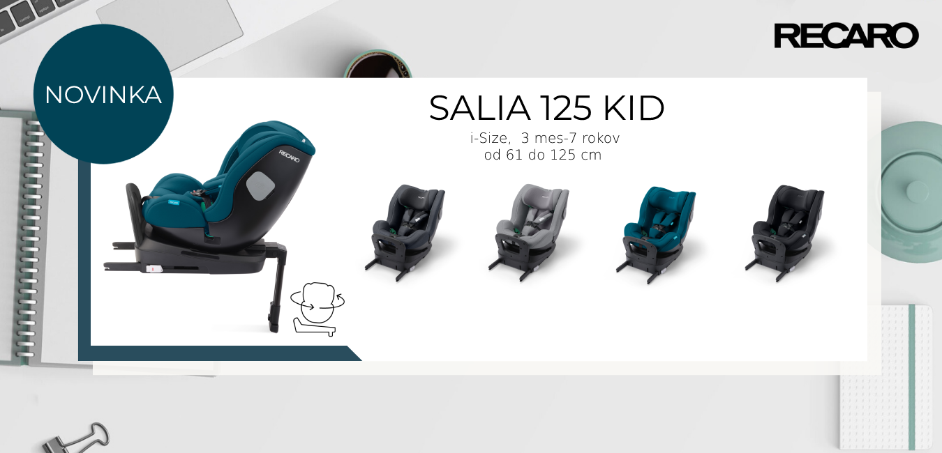 Autosedačka Recaro Salia Kid 125