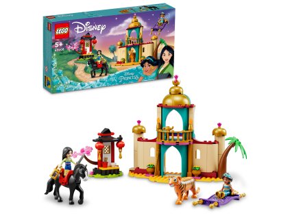 LEGO Disney™ 43208 LEGO® Disney 43208 Dobrodružstvá Jasmíny a Mulan