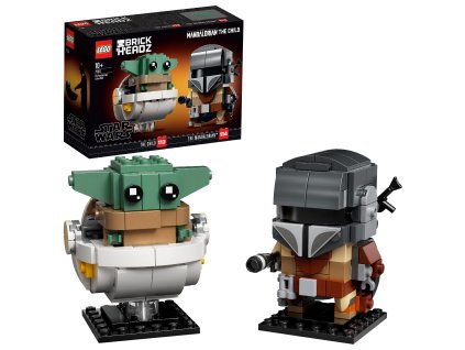 LEGO BrickHeadz 75317 LEGO® BrickHeadz 75317 Mandalorian a Dieťa