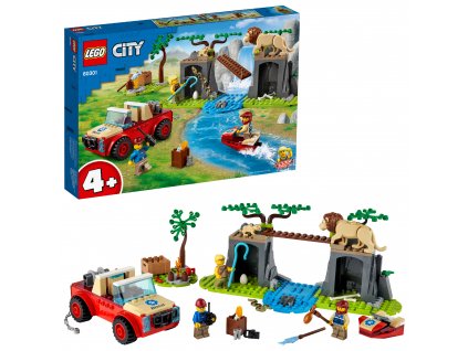 LEGO City 60301 LEGO® City 60301 Záchranárske terénne auto do divočiny
