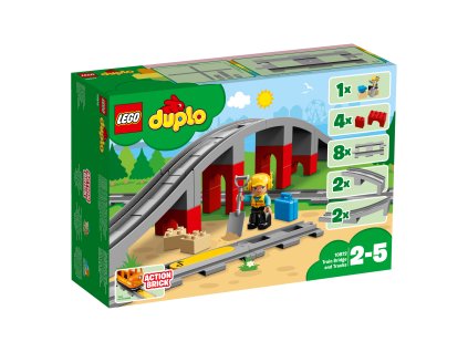 LEGO DUPLO® 10872 LEGO® Duplo 10872 Vlakový most a koľajnice