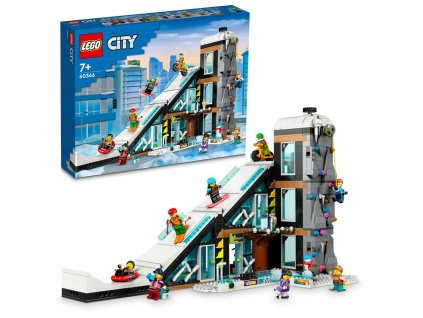 LEGO® City 60366 Lyžiarske a lezecké stredisko