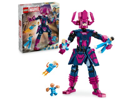 LEGO® Marvel 76316 Fantastická štvorka vs. zostaviteľná figúrka Galactusa