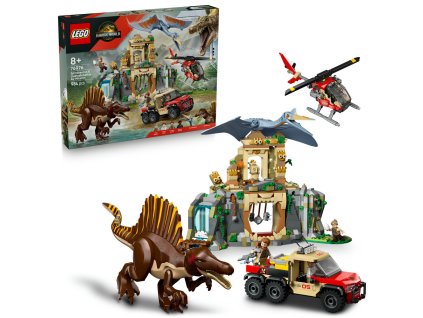 LEGO® Jurassic World 76976 Letecká misia spinosaurusa a quetzalcoatlusa
