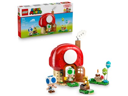 LEGO® Super Mario 72041 Toad a párty v jeho dome