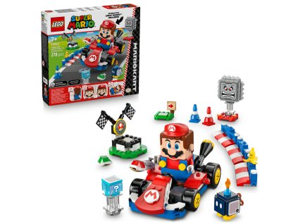 LEGO® Super Mario 72043 Mario Kart™ – Interaktívny LEGO® Mario™ a Standard Kart