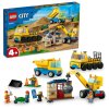 LEGO® City 60391 Stavebná dodávka a demolačný žeriav