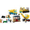 LEGO® City 60391 Stavebná dodávka a demolačný žeriav