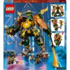 LEGO® Ninjago 71794 Lloyd, Arin a ich tím nindžovských robotov