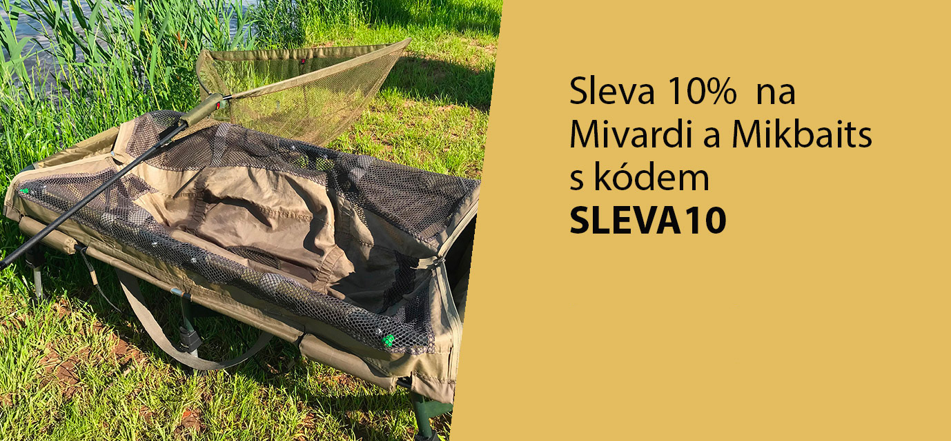 Sleva 10% na Mivardi a Mikbaits