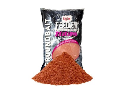 Carp Zoom Feeder Zoom - 1 kg/Jahoda - Ryba - Robin Red