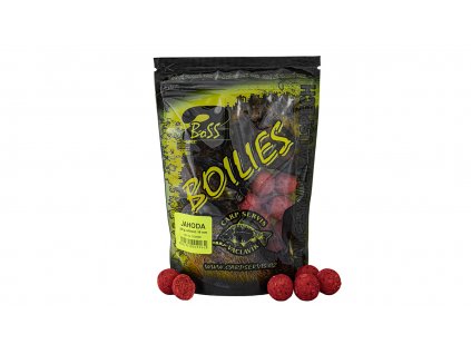 Carp Servis Václavík Boilies Boss2 - Jahoda (Hmotnost 16 mm, Průměr 200 g)