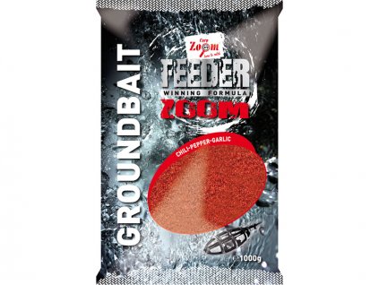 Carp Zoom Feeder Zoom - 1 kg/Čili - Pepř - Česnek