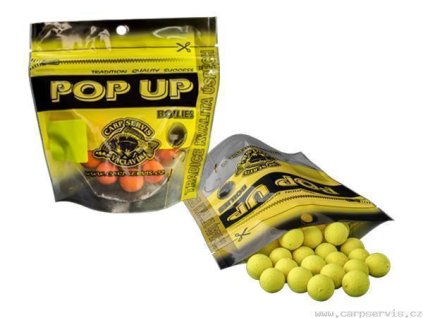 Carp Servis Václavík Pop Up Boilies - 40 g/12 mm/Neutrál (oranžová) + Sleva 10% za registraci