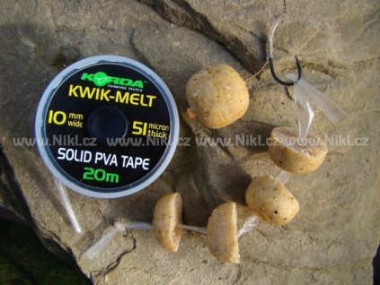 Korda PVA páska - Kwik-Melt 10mm PVA Tape - 20m Dispenser