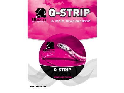 LK Baits ztužená šňůrka Q-Strip  POSLEDNÍ KUSY SKLADEM ZA AKČNÍ CENU