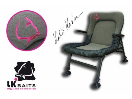 LK Baits křeslo Camo De-Luxe Chair + Sleva 10% za registraci