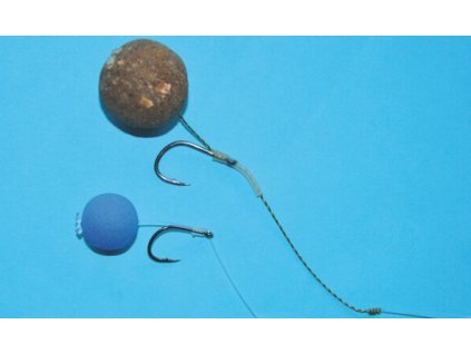 Hotové návazce Mikbaits - WG6BP Fluoro rig, háček W. Gape b.p. č.6 2ks + Sleva 10% za registraci