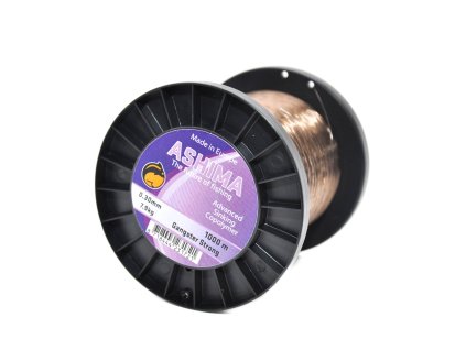 Ashima vlasce - Gangster Strong 0,28mm 6,5kg 1000m hnědý + Sleva 10% za registraci