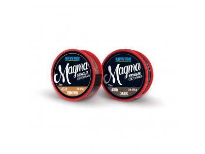Kryston odolné návazce - Magma (Nosnost 45 lb, Návin 15 m, Barva Brown)