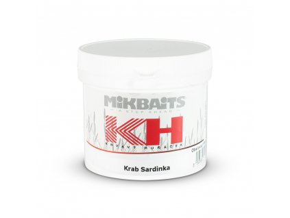 Mikbaits Krvavý Huňáček těsto (Příchuť Krab Sardinka, Hmotnost 200 g)