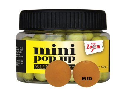 Carp Zoom Mini Pop Up Boilies - 50 g/10 mm/Med + Sleva 10% za registraci