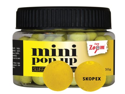 Carp Zoom Mini Pop Up Boilies - 50 g/10 mm/Skopex + Sleva 10% za registraci