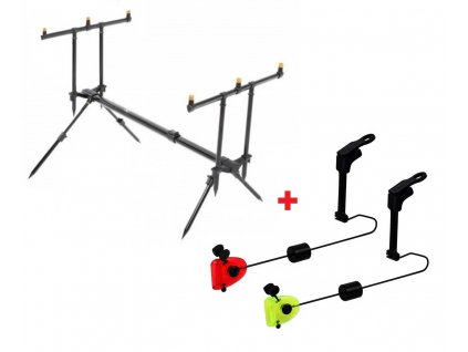 Zfish Rod Pod Classic 3 Rods + 2x Swinger Zfish ZDARMA! + Sleva 10% za registraci + ZDARMA kaprové háčky