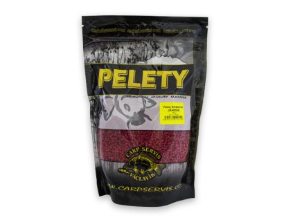 Carp Servis Václavík Pelety RS Method (Příchuť Jahoda, Hmotnost 700 g)