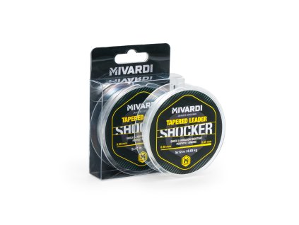 Mivardi Shocker Tapered Leader 0.26-0.47 mm 5x12 m + Sleva 10% za registraci