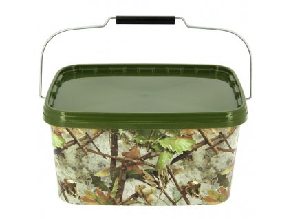 NGT Kbelík Square Camo Bucket 5L + Sleva 10% za registraci