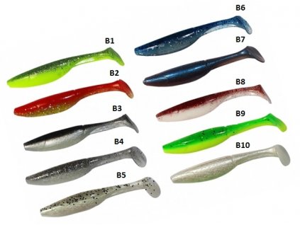 Zfish Swing Shad 10 cm (Barva B1, Počet ks v balení 4)