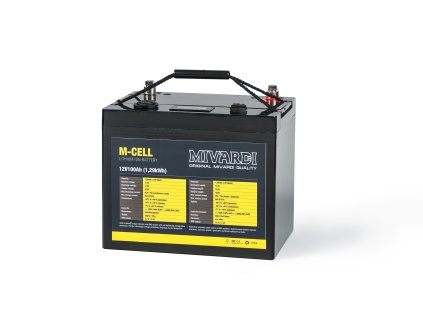 Lithiová baterie M-CELL 12V 100Ah + 20A nabíječka + Sleva 10% za registraci + ZDARMA NGT Taška s termoizolací Carryall 848
