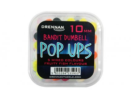 Drennan plovoucí nástrahy Bandit Dumbell Pop Ups 10mm + Sleva 10% za registraci