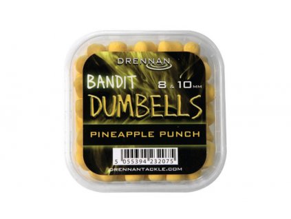Drennan nástrahy Bandit Dumbells 8 10 mm Pineapple Punch + Sleva 10% za registraci