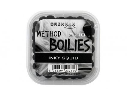 Drennan nástrahy Method Boilies 8 10 mm Inky Squid