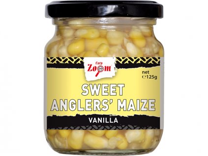 Carp Zoom Sweet Angler's Maize - 125 g/125 g/Vanilka