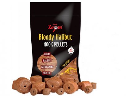 Carp Zoom Bloody Halibut Hook Pellets - s otvorem - 150 g/20 mm/Halibut