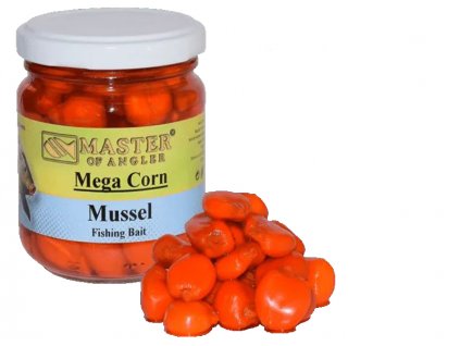 Master of Angler Kukuřice Mega Corn - 212 ml/Mušle