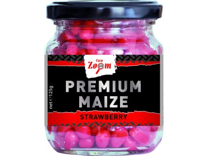 Carp Zoom Premium Maize - 125 g/125 g (Příchuť Jahoda)