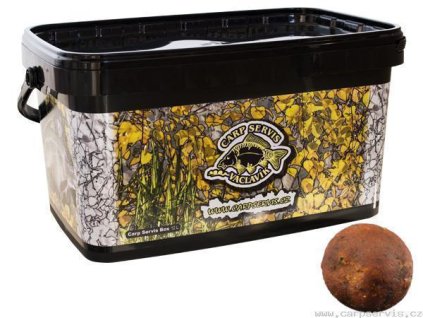 Boilies Boss2 SPECIÁL - 6 kg/20 mm/Mrtvý korýš + Sleva 10% za registraci + ZDARMA kaprové háčky