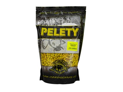 Carp Servis Václavík Pelety Fluo F1 (Hmotnost 800 g, Průměr 6 mm, Příchuť Vanilka Žlutá)