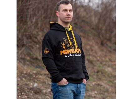 Mikbaits oblečení - Mikina Fans team černá (Velikost L)