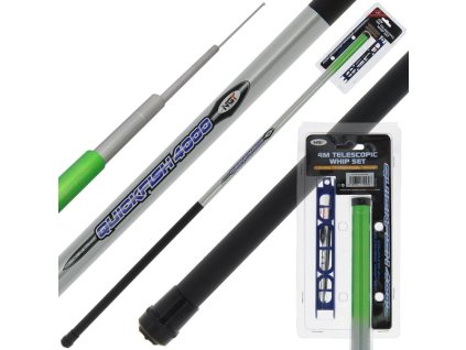 NGT Teleskopický Bič Quickfish Combo - 4m + Sleva 10% za registraci